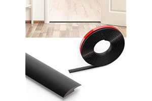 Flintronic 2 m övergångsremsa för laminatgolv, övergångsremsa, PVC-golvdelare, remsa, självhäftande tröskelremsa, dörrremsa