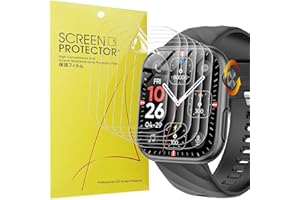 Blueshaweu Pellicola protettiva compatibile con Marsyu 2024 New Smartwatch 1,97" MT500, HD trasparente pellicola protettiva flessibile in TPU [6 pezzi] compatibile con Marsyu/Lgnitek MT500 Smartwatch
