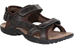 Regatta Mens Haris PU Leather Lightweight Sandals