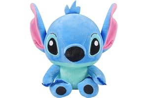 ZeYou Peluche Stitch -18cm Stitch Peluche, Stitch Charmant Anime Cartoon Game Stuffed Doll, Cadeau Anniversaire pour Enfants, Adultes, Fans d'anime, Amateurs de Jeux, Collectionneurs de Poupées