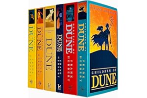 Dune Series 6 Books Collection Set By Frank Herbert (Dune, Dune Messiah,God Emperor Of Dune, Heretics of Dune, Chapter House Dune, Children Of Dune)