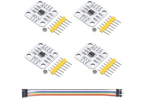 AEDIKO 4pcs AS5600 Magnetic Encoder Magnetic Induction Angle Measurement Sensor Module 12bit high Precision