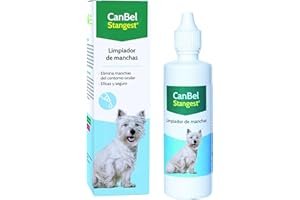 STANGEST CanBel | Limpiador de Manchas del Contorno Ocular | para Perros | Cuida el Contorno de los Ojos de tu Mascota | Elimina Las Manchas Corporales de tu Canino | 60 ml