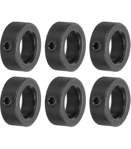 4 Collari Doppi Per Alberi Da 16mm - Fermo In Alluminio Anodizzato Per Macchine Utensili - Foto 6