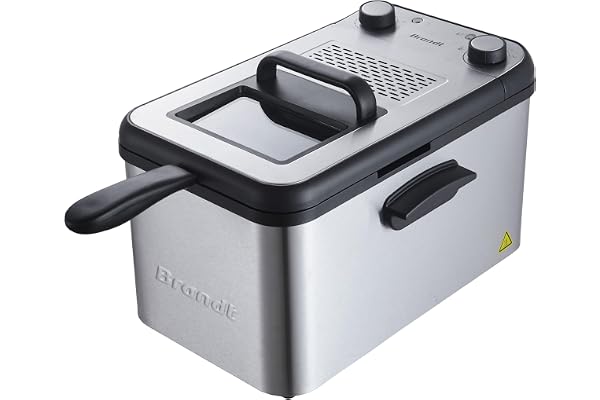 3000 W -4,2 L-1 kg de frites-TH réglable-Minuteur 30 min-Corps inox