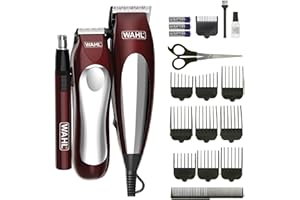 Wahl Hair Clipper & Trimmer Complete Grooming Set, Hair Clipper Gift Set, Corded Head Shaver, Beard Trimmers Men, Stubble Trimmer, Personal Trimming, Male Grooming Set