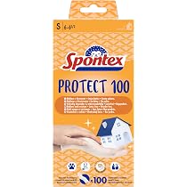 MAPA Guanti Protettivi Pro X 100 - Guanti In Vinile Monouso, Senza Lattice, Certificati Antivirus, Taglia M