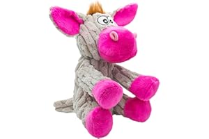 AEITPET Dog Toy, Durable Plush Toy with Squeaker and Crinkle Paper, Cute Dog Cuddly Toy, Interactive Dog Toy, Dog Chew Toy for Puppies, Small and Medium Dogs