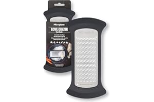 Microplane Râpe fine pour bol - MICROPLANE® - Noir et gris - Edelstahl - Modern