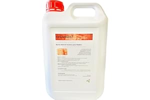 AGROBULL PRODUCTS FOR NATURE ACEITE DE LINAZA 100% PURO 5 LITROS - Tratamiento para maderas interiores y exteriores - Nutrición, Protección y cuidado de la madera