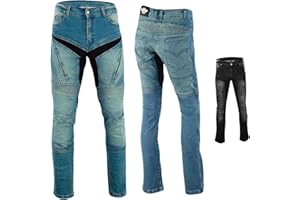 ‎BULLDT BULLDT Damen Motorradjeans Motorradhose Denim Jeans Hose mit Protektoren