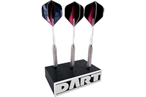 The Good Idea | Dart Holder Tabletop & Wall Mount – Premium Freestanding Organizer for Steel & Soft Tip Darts - Rack for 3 Sets / 9 Darts – Compact Display Design for Home & Game Rooms – UK Made