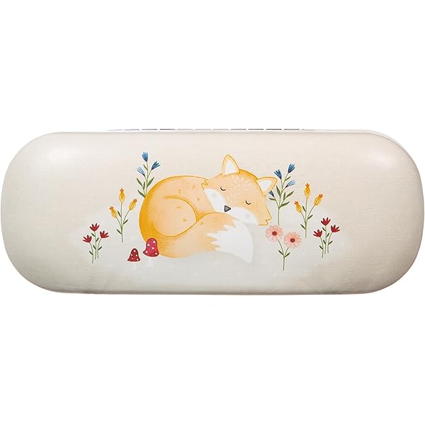 VON LILIENFELD Brillenetui Brillenkoker Sterrenbeeld Stabiele Reinigingsdoek Glasses Case Art Vissen