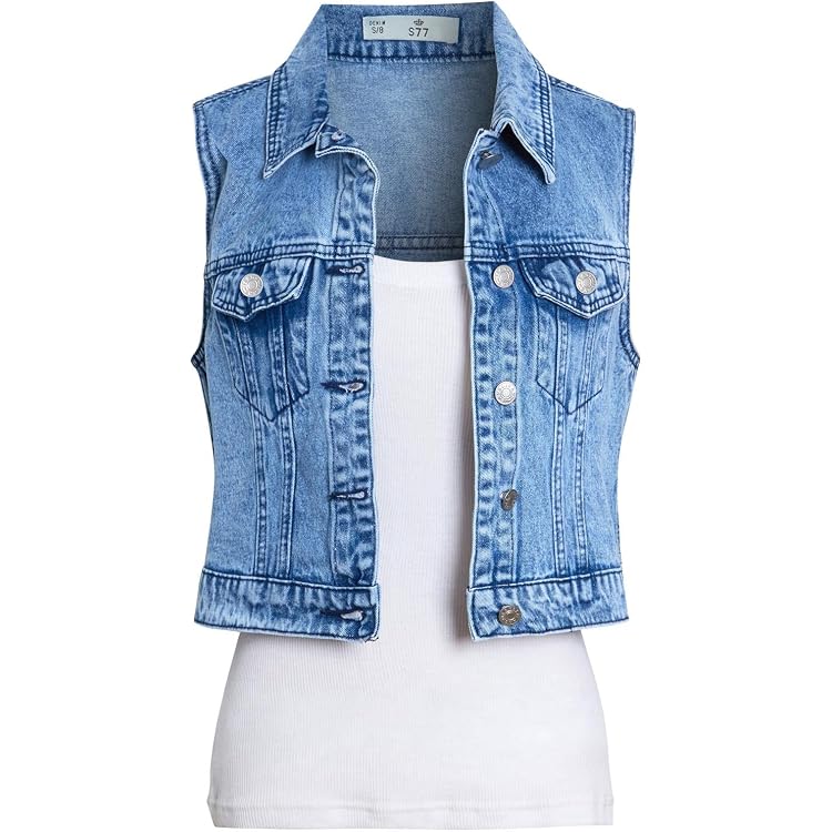 Yao Kleine Mädchen Jeans Weste Frühling Herbst Pa Produktbild-Vorschau 2
