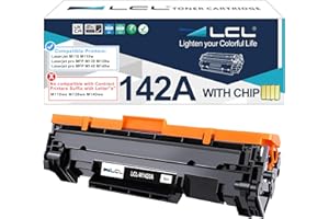 LCL 142A with Chip Toner Cartridge Replacement for HP 142A W1420A 142X W1420X Replacement for HP LaserJet M110 M110w MFP M139 M139w M140 M140w Printer (1 Pack)
