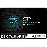 Silicon Power SSD 256GB 3D NAND A55 SLC Cache Performance Boost 2,5 Zoll SATA III 7mm (0,28") Interne SSD