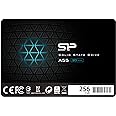 Silicon Power SSD 256GB 3D NAND A55 SLC Cache Performance Boost 2.5 inch SATA III 7mm (0.28") Internal Solid State Drive