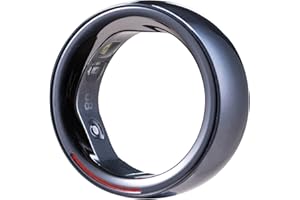Nordic ProStore Smart Ring - Anello Smart Uomo e Donna - Anello Monitoraggio Salute per tracciare fitness, sonno e frequenza cardiaca - Anello Intelligente con batteria 5 giorni, APP per iOS e Android