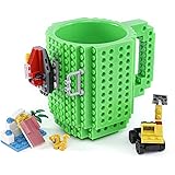 VANUODA Build Tazza Brick Mug, regalo di Pasqua, festa del papà, regalo di compleanno, Babbo Natale, regalo per uomini, ragaz