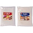 KOR Combo of GMS Powder, 800G (Glycerol Monostearate) + CMC Powder,800G (Carboxymethyl Cellulose) – Pack of 2 / Making for Soft, Smooth and Creamy, Instant Cake Premixes and Ice Creams