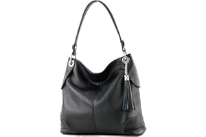 modamoda de - T185 - Italian Women's Leather Shoulder Bag