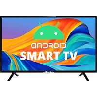 IVELECT 81 cm (32 inches) HD Android Smart Soundbar LED TV (Black) (2020 Model)