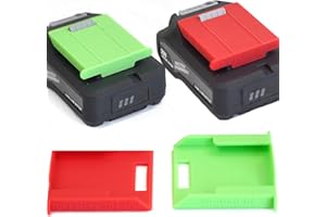 GENERISCH 4x Akku Schutzkappen kompatibel mit Ferrex ACTIV ENERGY 20/ 40V Akku System für Werkzeuge, Füllstandsindikator, Dustproof, Schutz (für Ferrex ACTIV ENERGY 20/ 40V)