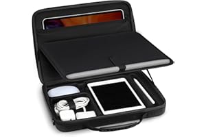 SITHON 13-calowa twarda torba na ramię na laptopa, wodoodporna, odporna na wstrząsy torba do przenoszenia tabletu elektroniczna torba do przechowywania 14-calowego Macbooka Pro M1, 13,3-calowego MacBooka Pro/Air, 12,9-calowego iPada Pro,