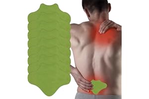 CALENXY 60 Stück Pain Relief Patch, Kräuter Schmerzlinderungspflaster Wärmepflaster Rücken Rückenschmerzen, Schmerzpflaster für Taille,Knie,Rücken,Nacken