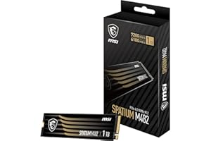 MSI SPATIUM M482 PCIe 4.0 NVMe M.2 1TB