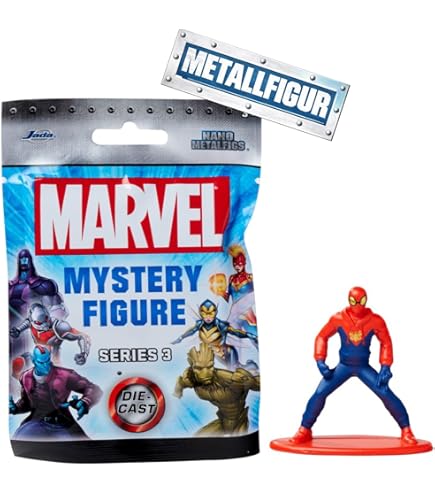 Jada Toys Marvel Spider-Man Personaggi (18 pezzi) – Set di