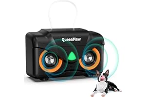 BUBBACARE Anti Aboiement Chien,3 Réglable Fréquence Ultrasons Dispositifs Anti-aboiements,50FT Ultrasons Anti aboiement,Dispositif Dissuasion pour Petits et Grands Chiens Exterieu,Rechargeable Ultrason Chien