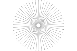 TOAOB THE ONE AND ONLY BABY TOAOB 200 Pezzi Chiodini Piatta Testa in Acciaio Inossidabile 70 mm Argento Spilli Dritti Pins per Orecchini Fai da Te Collane Bracciali Creazione di Gioielli