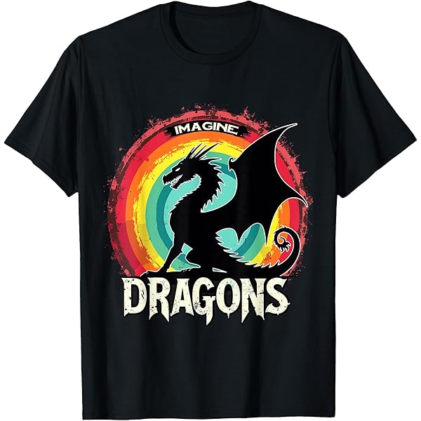 Official Imagine Dragons Exclusive Japanese Collage T-Shirt