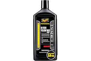 Meguiar's Mirror Glaze 26 Professional Hi-Tech Yellow Car Wax Liquid 473ml M2616