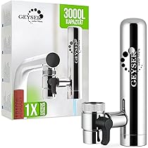 Aragon Cartridge voor Geyser Euro Tap Filter, Geyser Euro Filter Vervanging, Verpakking van 1 (3000L Aragon Cartridge voor Geyser Euro Tap Filter, Geyser Euro Filter Vervanging, Verpakking van 1 (3000L