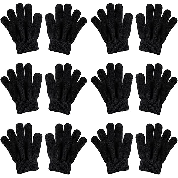 Capelli New York Jersey Handschuhe Grey Melange Gloves Fashion