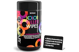 ‎FRAMAR FRAMAR Haarfarbe Entferner Gefärbte Haare - Farbentferner Haarfarbe, Haarfarbenentferner Für Gefärbte Haare, Color Remover Haare, Haare Färben Zubehör, Haarentfärber, Hair Color Remover - 100 Tücher