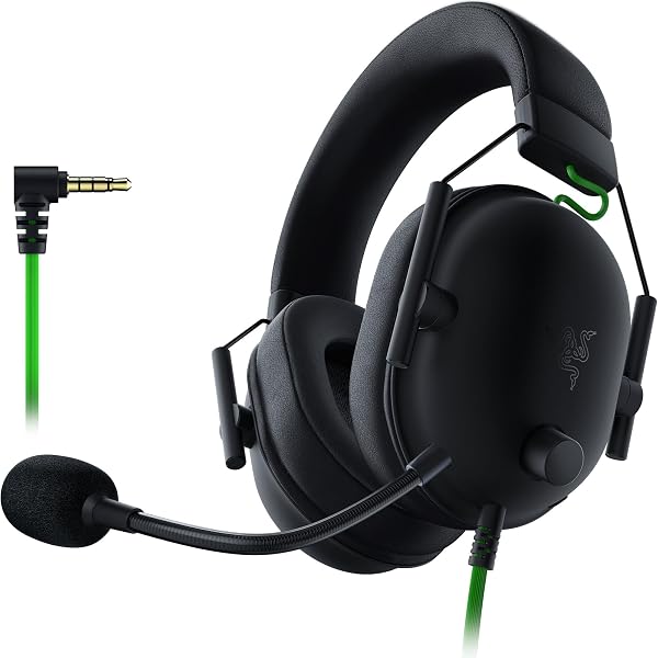 Razer BlackShark V2 X Wired Gaming Headset - Black