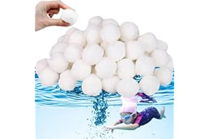 KLLJ Bolas Filtro Piscina,700g Poolfilterball,Polysphere Bolas de Filtración de Piscina,Mezzar Piscina de Bolas para Sistemas de Filtro,Bolas Depuradora Piscina para Sistemas de Filtro de Arena