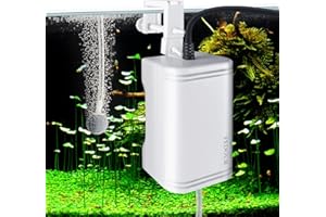 ‎FEDOUR FEDOUR Leise Aquairum Luftpumpe: 72LPH/120LPH/300LPH Luftpumpen für Aquarien, 1.5W/2.5W/4W Aquarium Luftsprudler Mit Zubehör