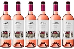 Viñas Del Vero Rosado Merlot Tempranillo - Vino D.O. Somontano - 6 botellas de 750 ml - Total: 4500 ml