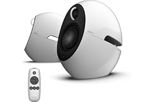 Edifier E25HD Ensemble De Haut-Parleurs Design Avec Bluetooth 5.3 (74 Watts), Audio Hi-Res Sans Fil, LDAC Et Modes Sonores Sélectionnables Via L'Application Edifier ConneX