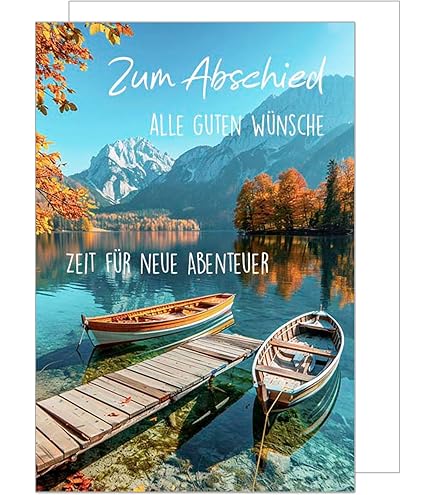 Edition Seidel Premium Glückwunschkarte Zum Ruhestand Mit Umschlag. Ruhestand Grusskarte Billet Mann Frau Pension Abschied Rente Ruhe (R124 SW023