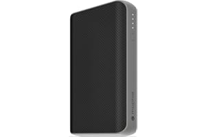 Mophie 'Powerstation' Powerbank mit 10.050 mAh, USB-A und USB-C Anschluss, Schwarz