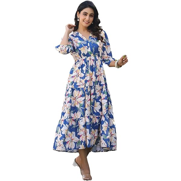 knee length dresses for ladies Meena main image 1