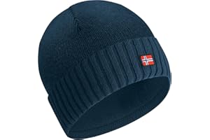 ACE Norway Cappello invernale - Berretto in lana di pecora lavorato a maglia per adulti - Berretto in lana per uomo e donna