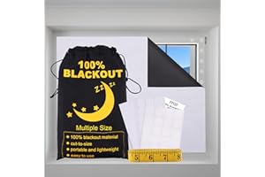 FEQO Tenda Oscurante Portatile 200x150 cm Tende Oscuranti per Interni Viaggio Tenda Oscurante Senza Necessità Tenda Oscurante Finestra Temporanea per Camera da Letto