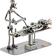 Steelman24 I Nuts and bolts sculpture Physiotherapist I Handmade ornaments I Made in Germany I I Metal figurine