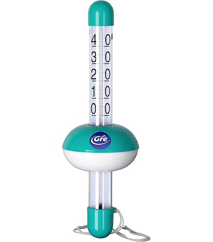 Thermomètre Flottant Piscine - Aquatix Pro - Lecture Fahrenheit/Celsius - Pour Spa, Jacuzzi, Aquarium